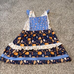 Kids Pumpkin Patch Boutique Dress